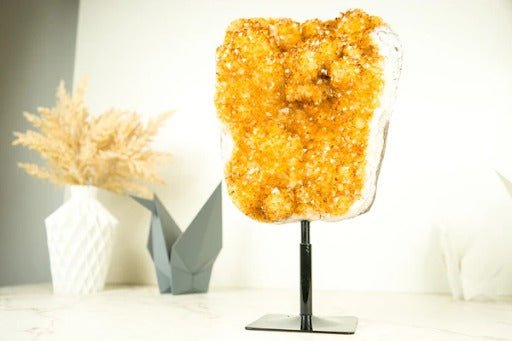 Buy Citrine Clusters Online to Increase Your Energy - E2D Crystals & Minerals