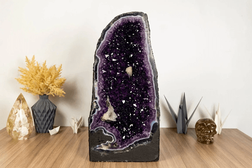 Decorate your living space with stunning Amethyst Cathedral Goede - E2D Crystals & Minerals