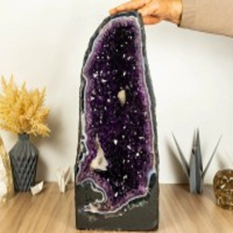 Improve Your Home Decor With Lavender Amethyst Geodes - E2D Crystals & Minerals