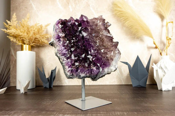 Buy Natural Amethyst Clusters for Home and Energy Uses - E2D Crystals & Minerals