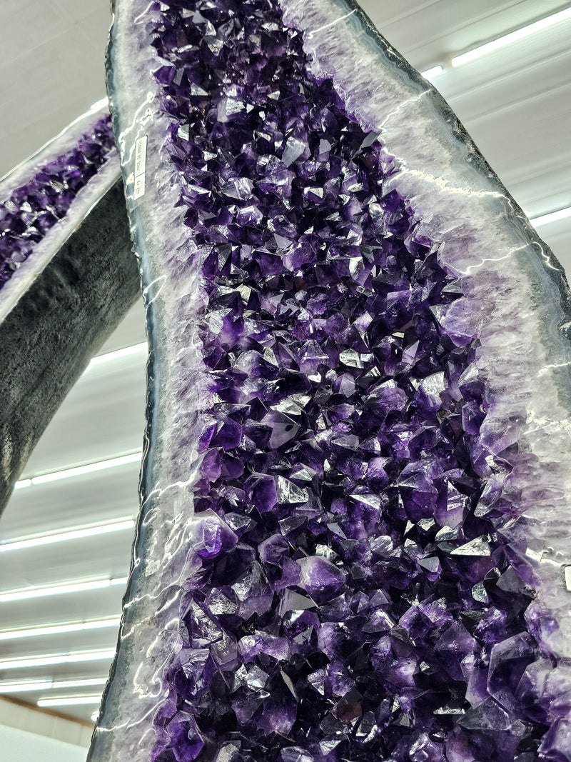 9 Fuß hoch, AAA Amethyst Geoden