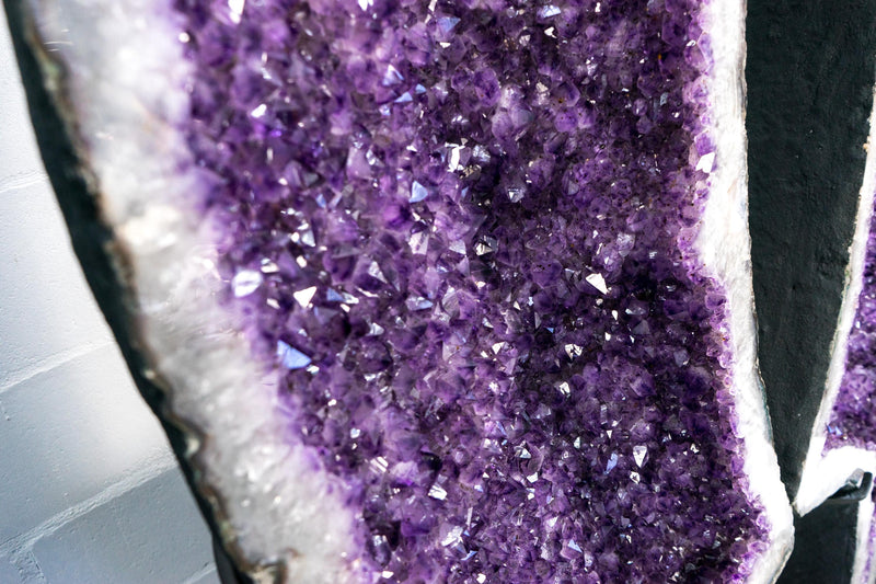 Monumental 8 Ft Giant Amethyst Cathedrals – XX - Large Geodes formed in Archway, Luxury Home Decor - E2D Crystals & Minerals