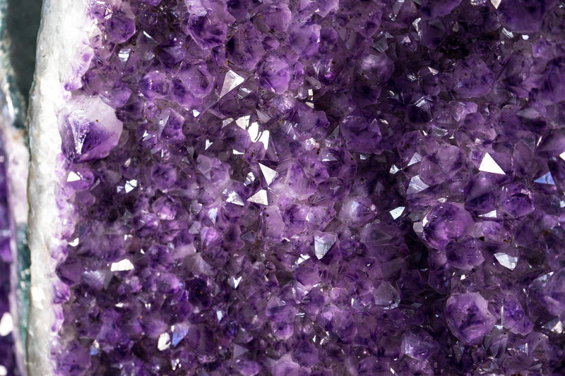 Monumental 8 Ft Giant Amethyst Cathedrals – XX - Large Geodes formed in Archway, Luxury Home Decor - E2D Crystals & Minerals