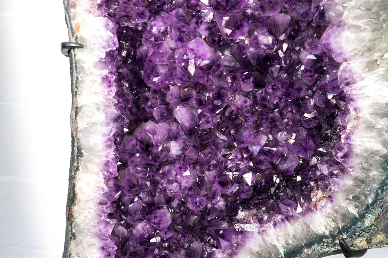 Extra Large Amethyst Butterfly Wings Geode with High - Grade Purple Amethyst Crystal - 450 Lb, 5.6 Ft Tall - E2D Crystals & Minerals