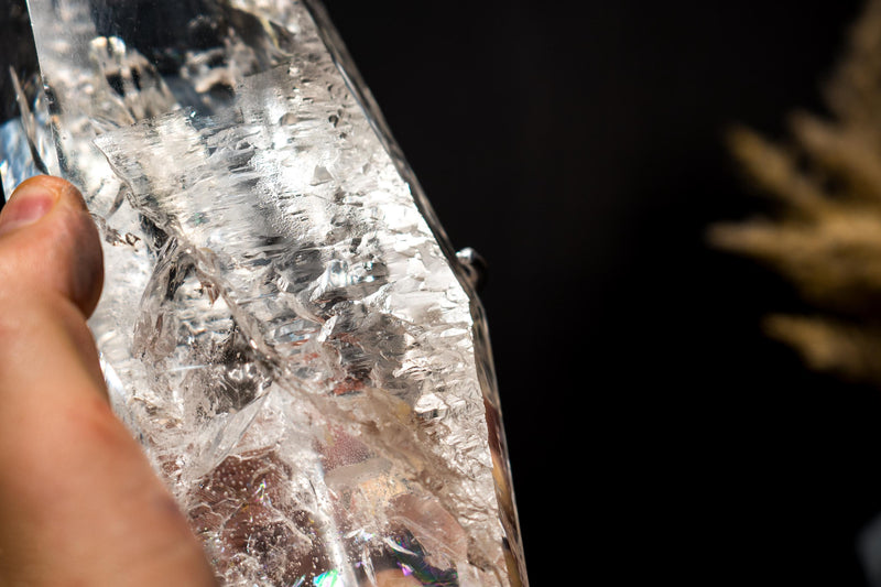 Optical-Grade Real Lemurian Quartz from Diamantina, Brazil